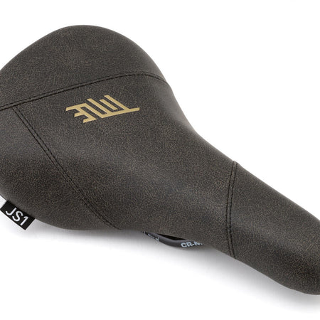 TITLEMTB JS1 SEAT BLACK/GOLD CRACKLE