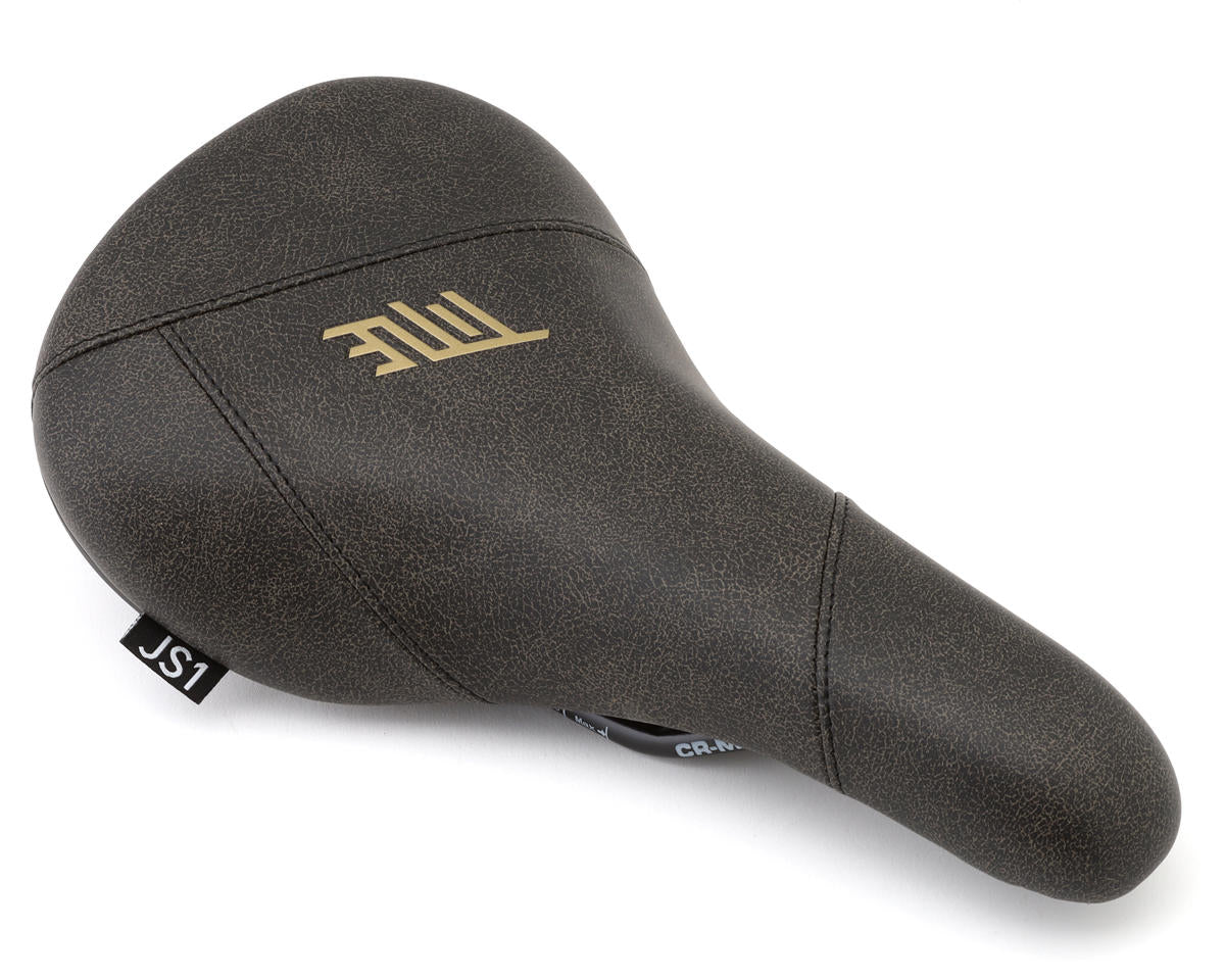 TITLEMTB JS1 SEAT BLACK/GOLD CRACKLE