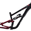 ZINK BIKE VACAY MTB FRAME GLOSSY BLACK/CANDY APPLE RED