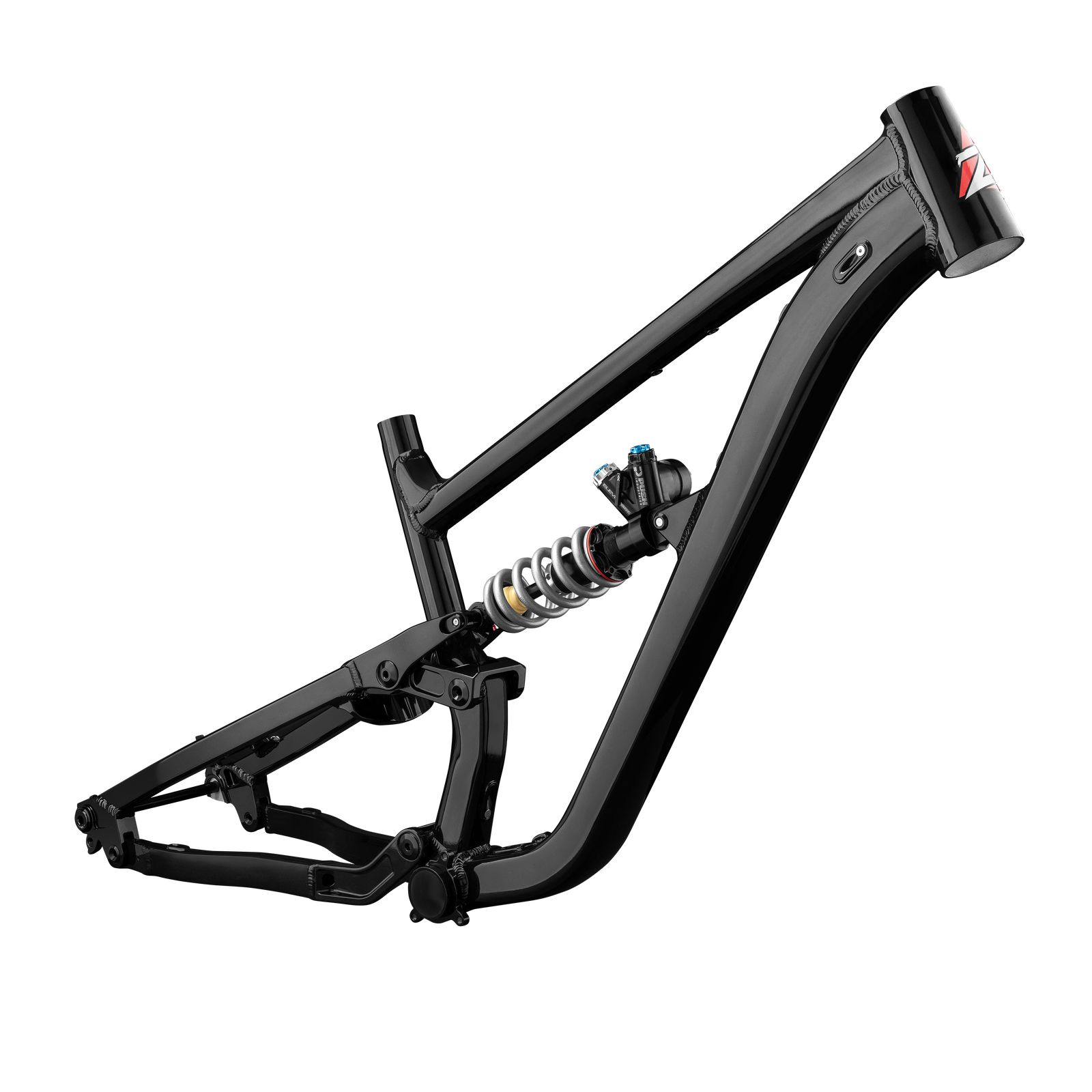 ZINK BIKE VACAY MTB FRAME GLOSSY PIANO BLACK