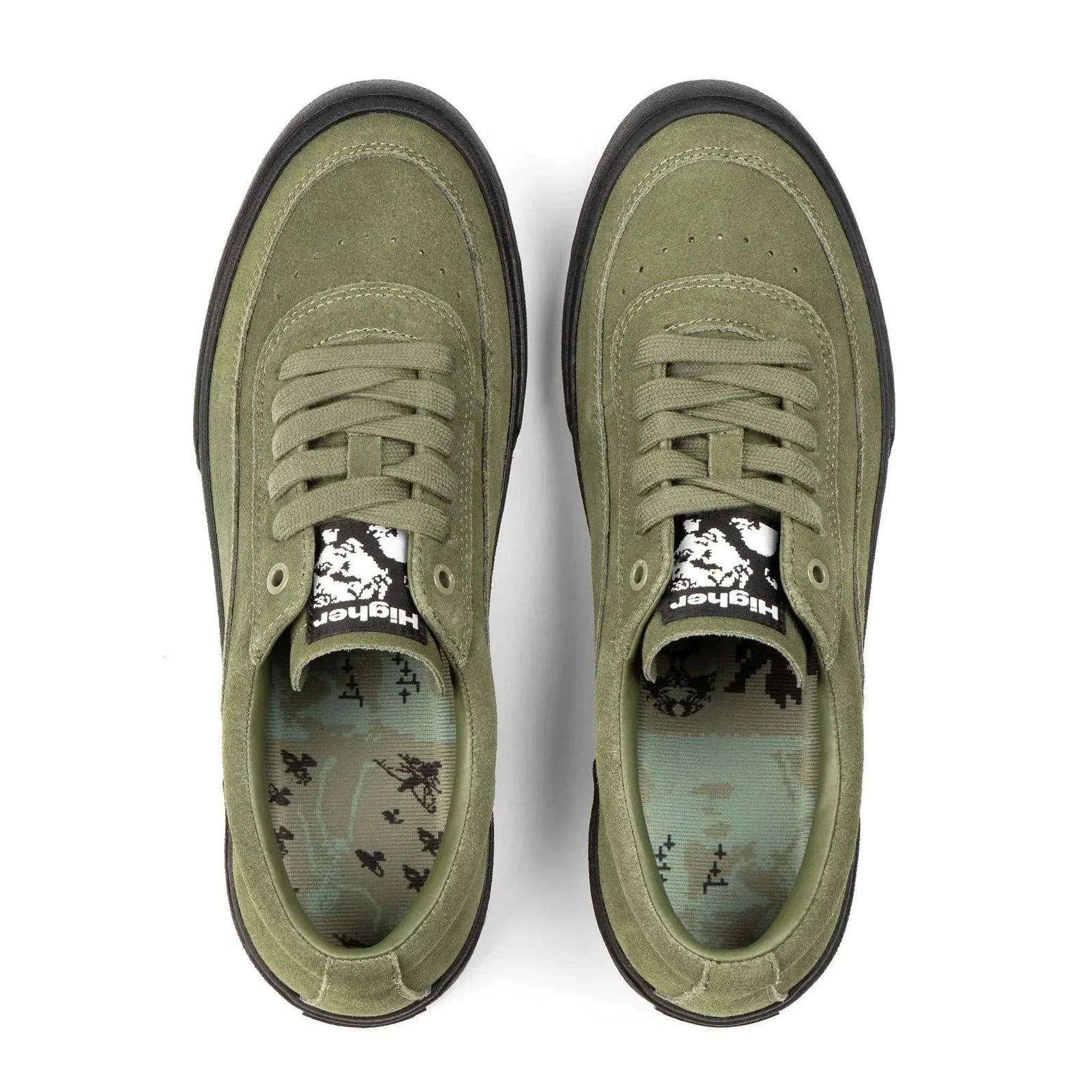 HIGHER CRYPT SUEDE OLIVE - People's Store