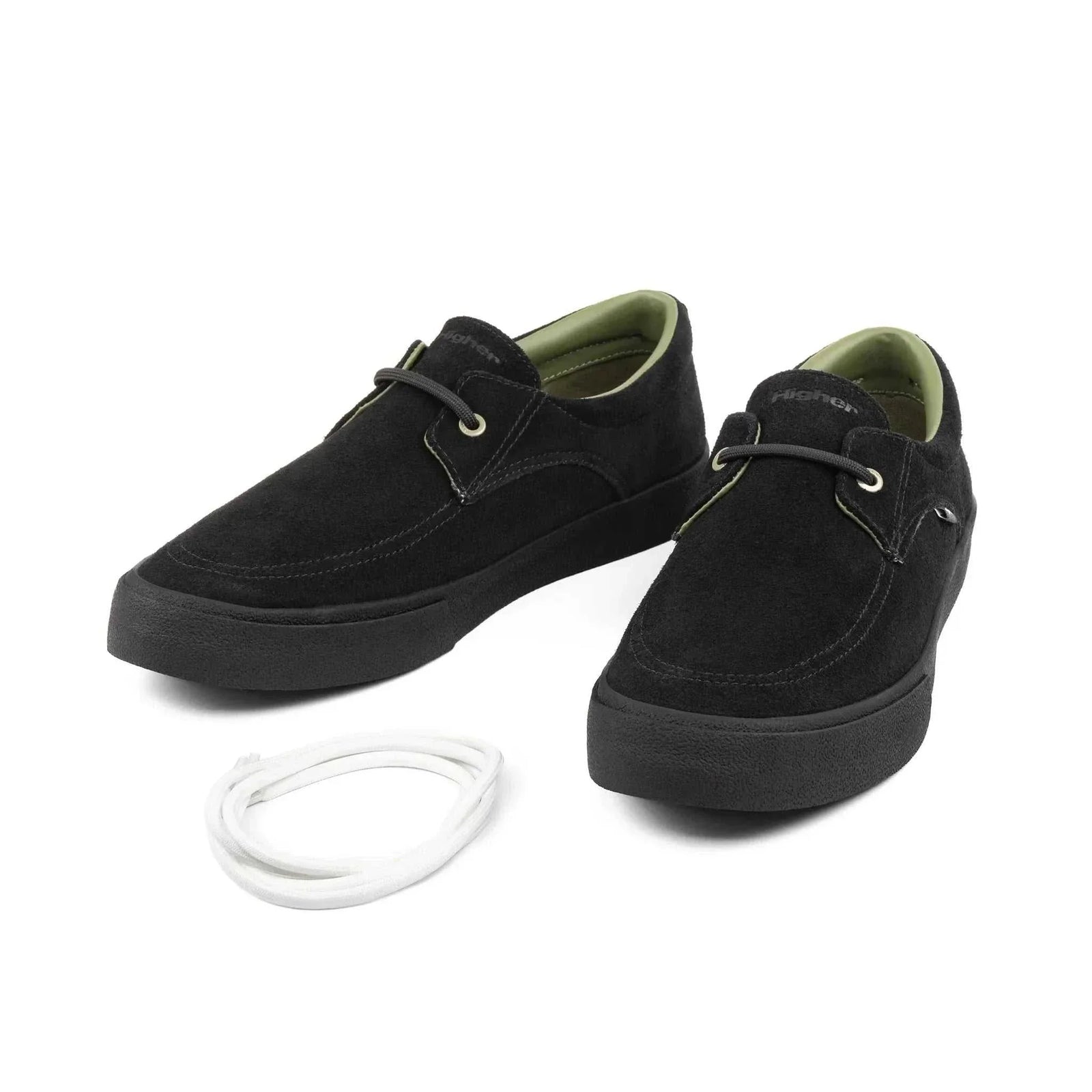 HIGHER SALEM SUEDE BLACK - People's Store