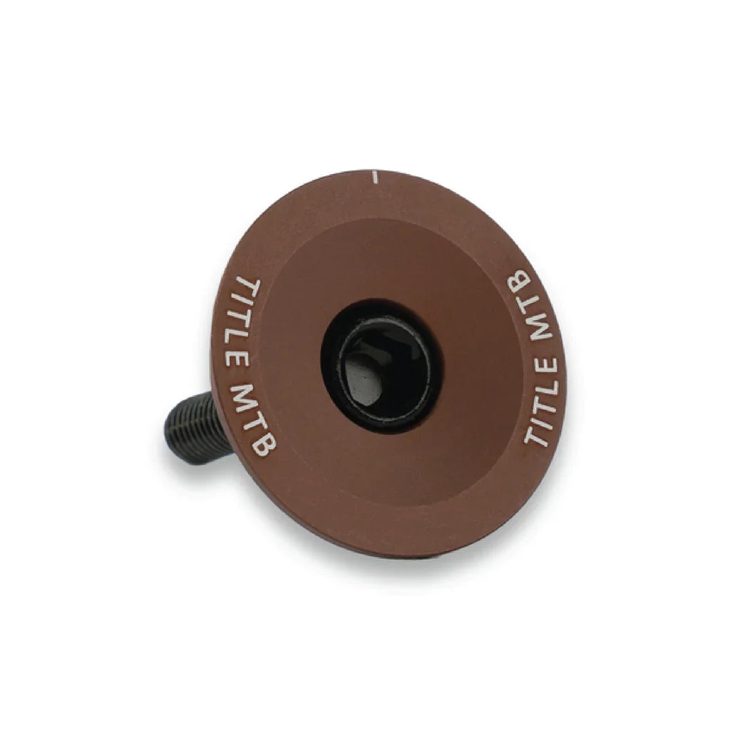 Title MTB HEADSET TOP CAP AND BOLT Set