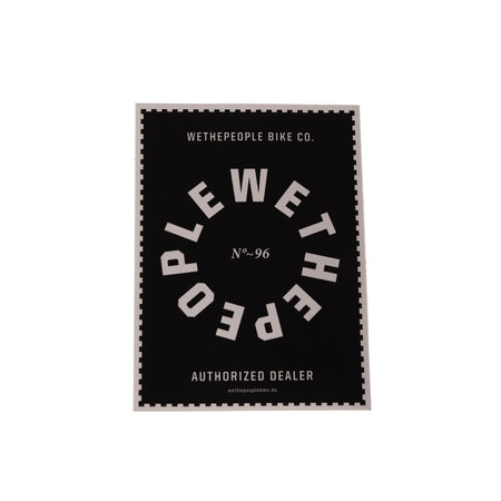 AUTHORIZED DEALER sticker