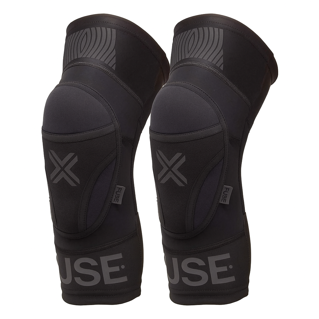 FUSE OMEGA KNEE PADS (BLACK/BLACK)