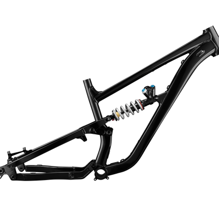 ZINK BIKE VACAY MTB FRAME GLOSSY PIANO BLACK