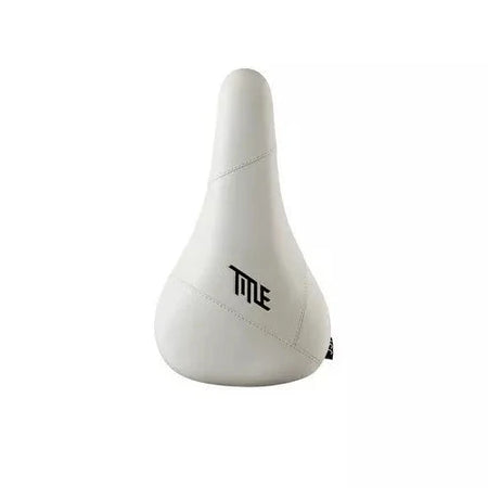 TITLE MTB JS1 SEAT WHITE/BLACK LOGO