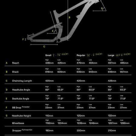ZINK BIKE VACAY MTB FRAME RAW