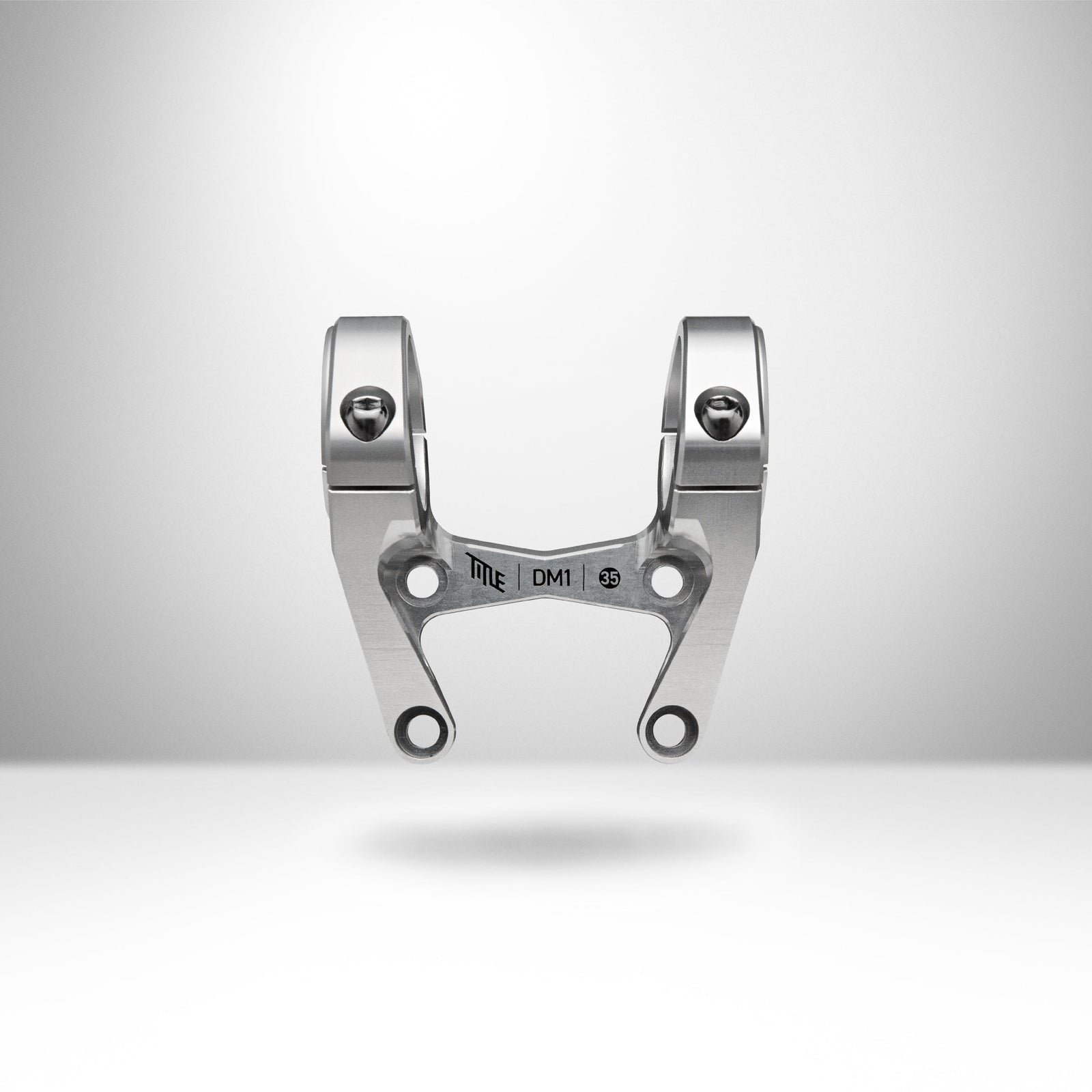 Title MTB DM1 Chrome direct mount stem mountain bike stem polished silver finish