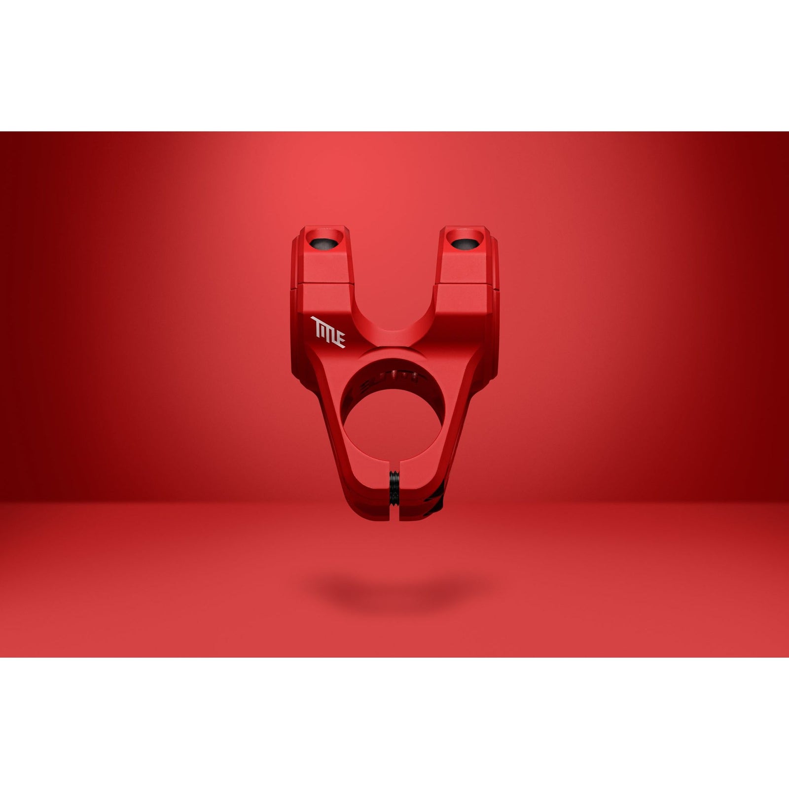 Title MTB ST1 Stem matt red Ø 31.8mm