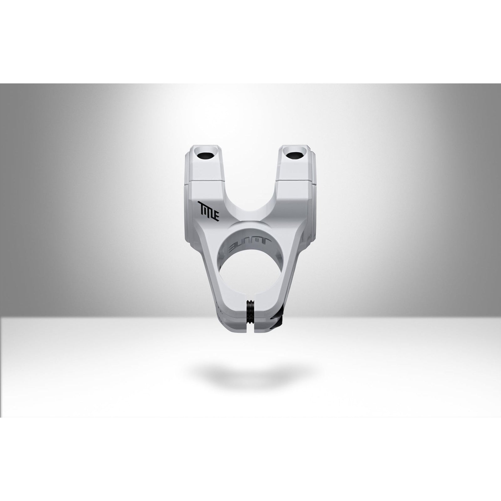 Title MTB ST1 Stem glossy white Ø 31.8mm