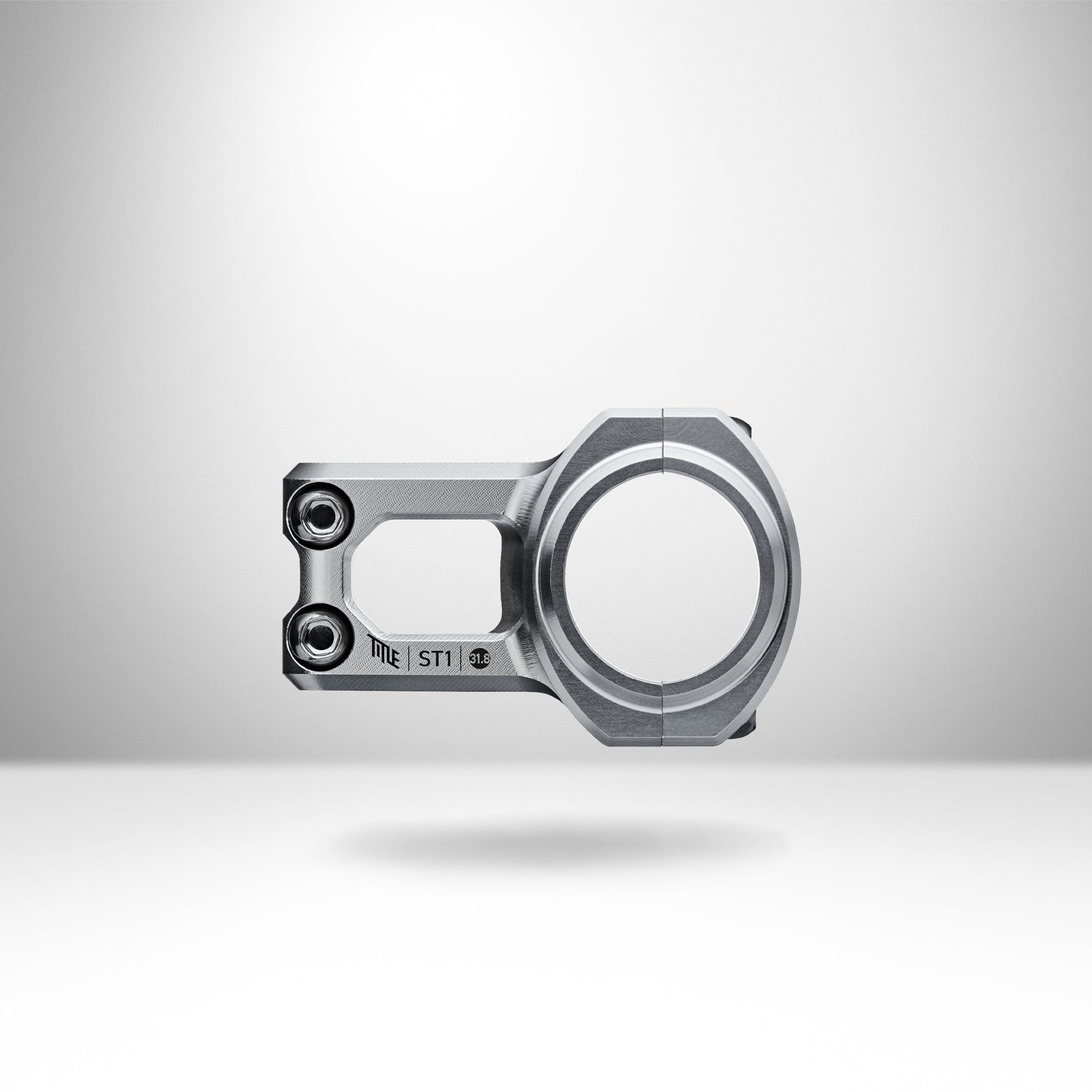 Title MTB ST1 31x35 Chrome mountain bike stem silver polished finish