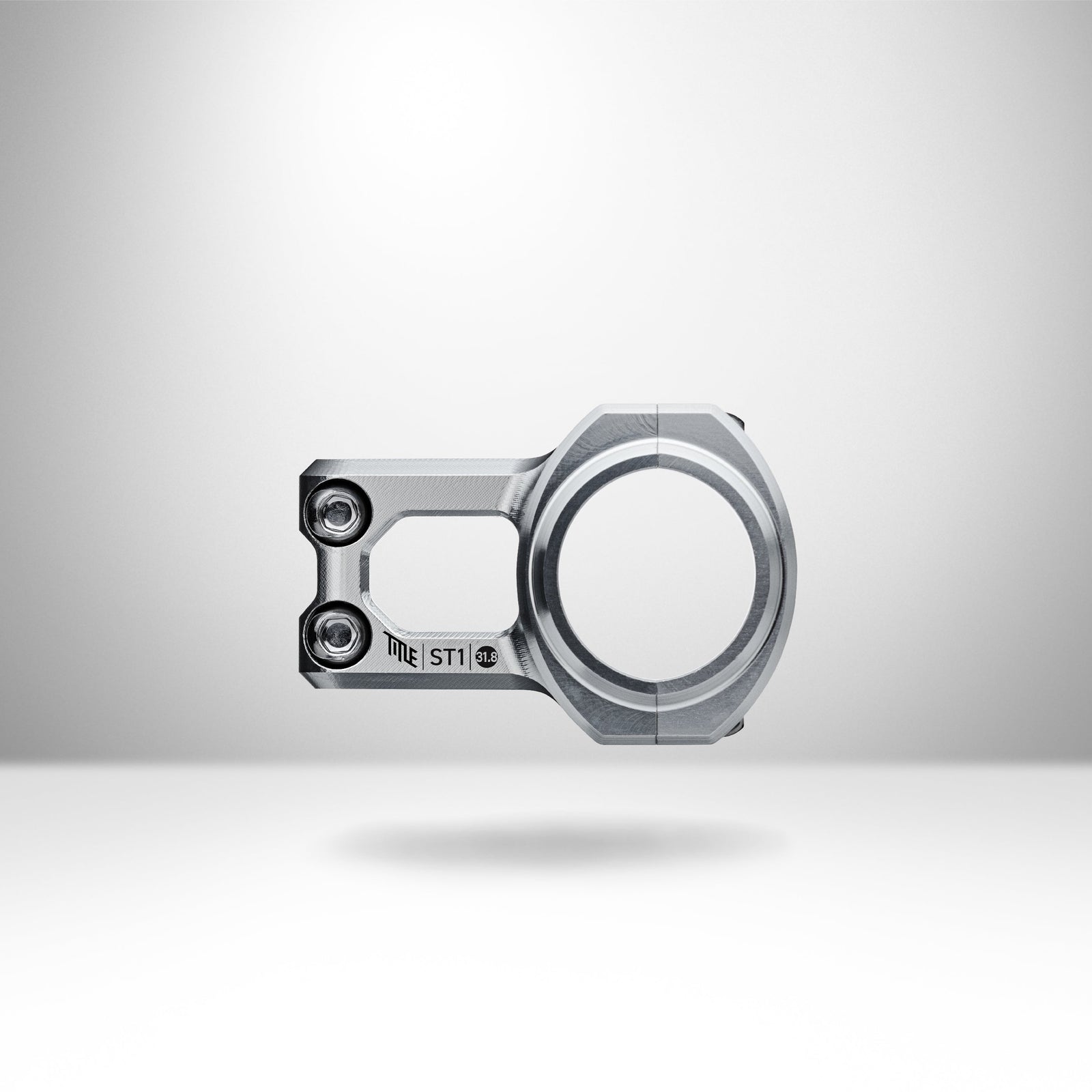 Title MTB ST1 31x31 Chrome mountain bike stem polished silver finish