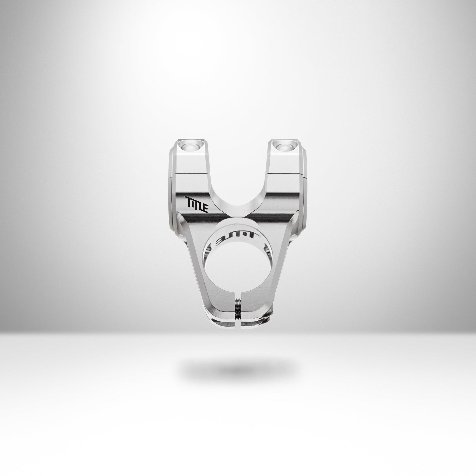 Title MTB ST1 Chrome mountain bike stem polished aluminum finish