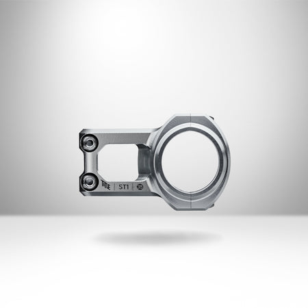 Title MTB ST1 Chrome alloy mountain bike stem polished silver finish