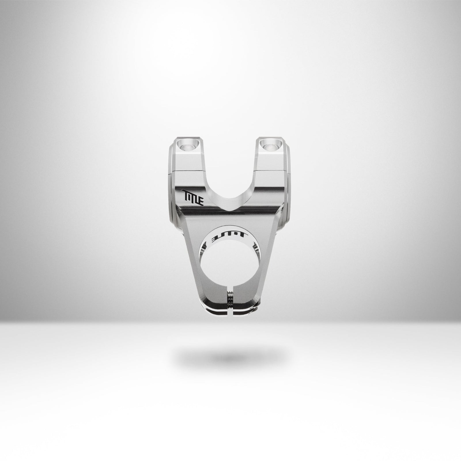 Title MTB Chrome ST1 polished silver mountain bike stem